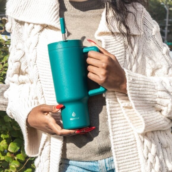 Manna Rogue 40 oz. Stainless Steel Tumbler With Dual - Functioning Tritan Lid - Picture 2 of 12